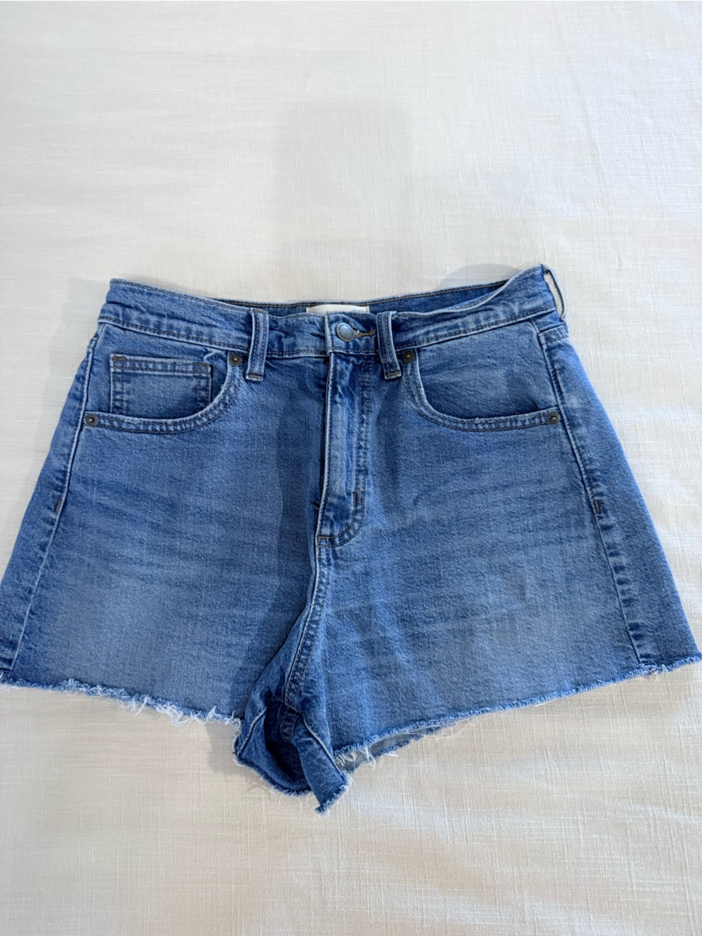 Universal Thread Mid-Rise Blue Denim Cutoff Shorts